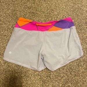lululemon 4 inch shorts